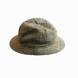 Jaxon XXL Made in New Zealand Wool Blend Tweed Cosplay Sherlock  Holmes Hat Flaw